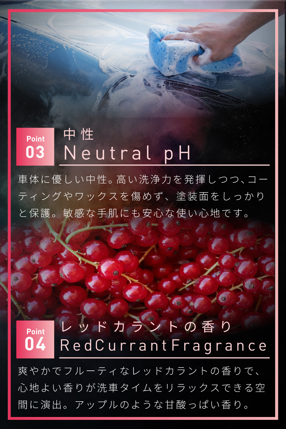 Prism Guard レッド カーシャンプー 中性 500ml