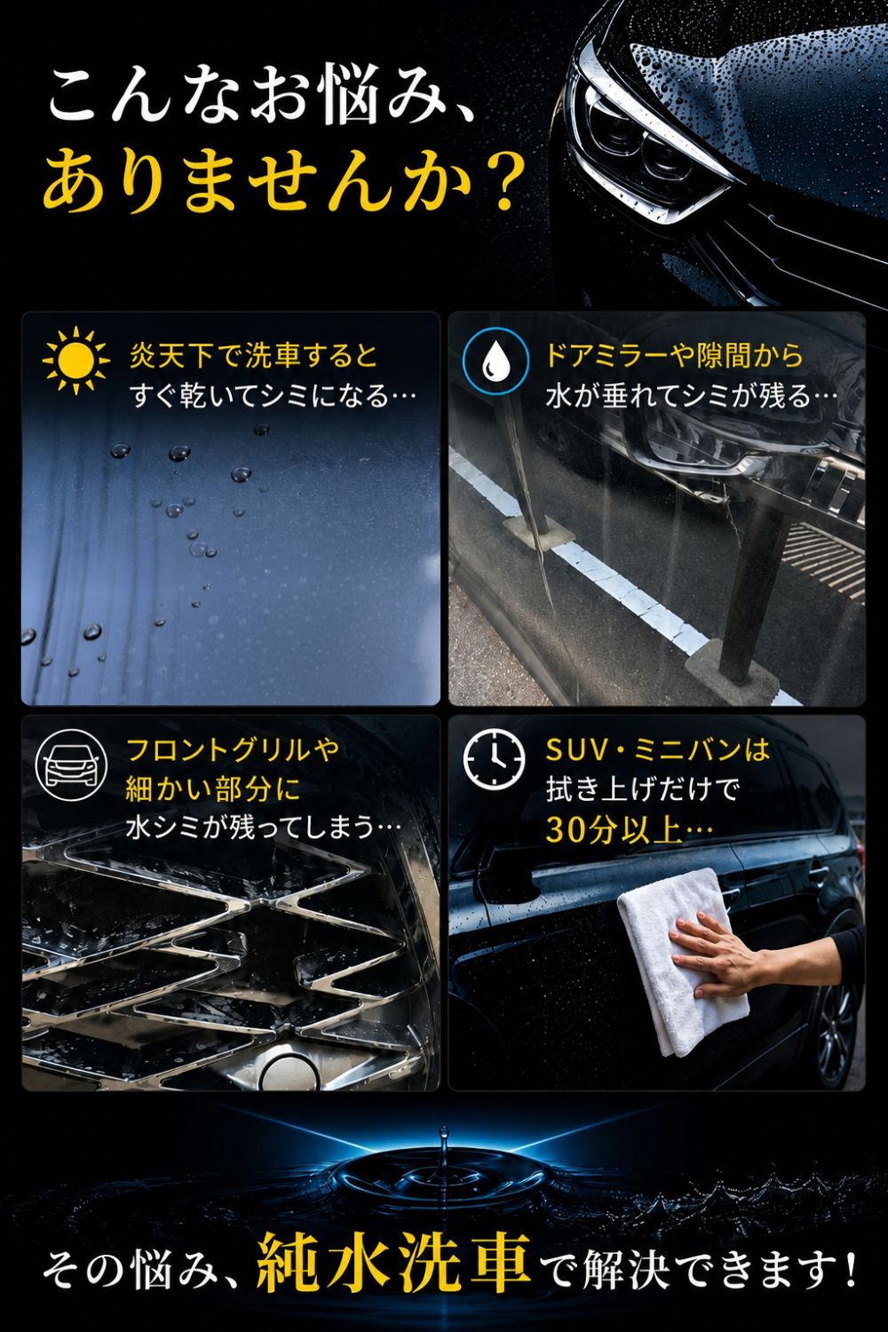純水器 洗車用 (イオン交換樹脂充填済み)