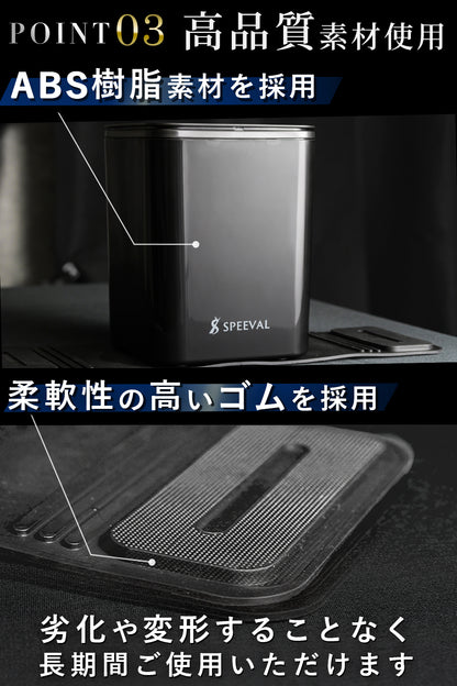 倒れない車用ゴミ箱