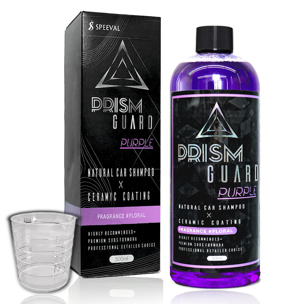 Prism Guard パープル カーシャンプー 弱酸性+セラミックコーティング500ml