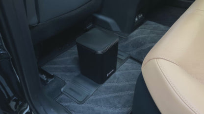 倒れない車用ゴミ箱
